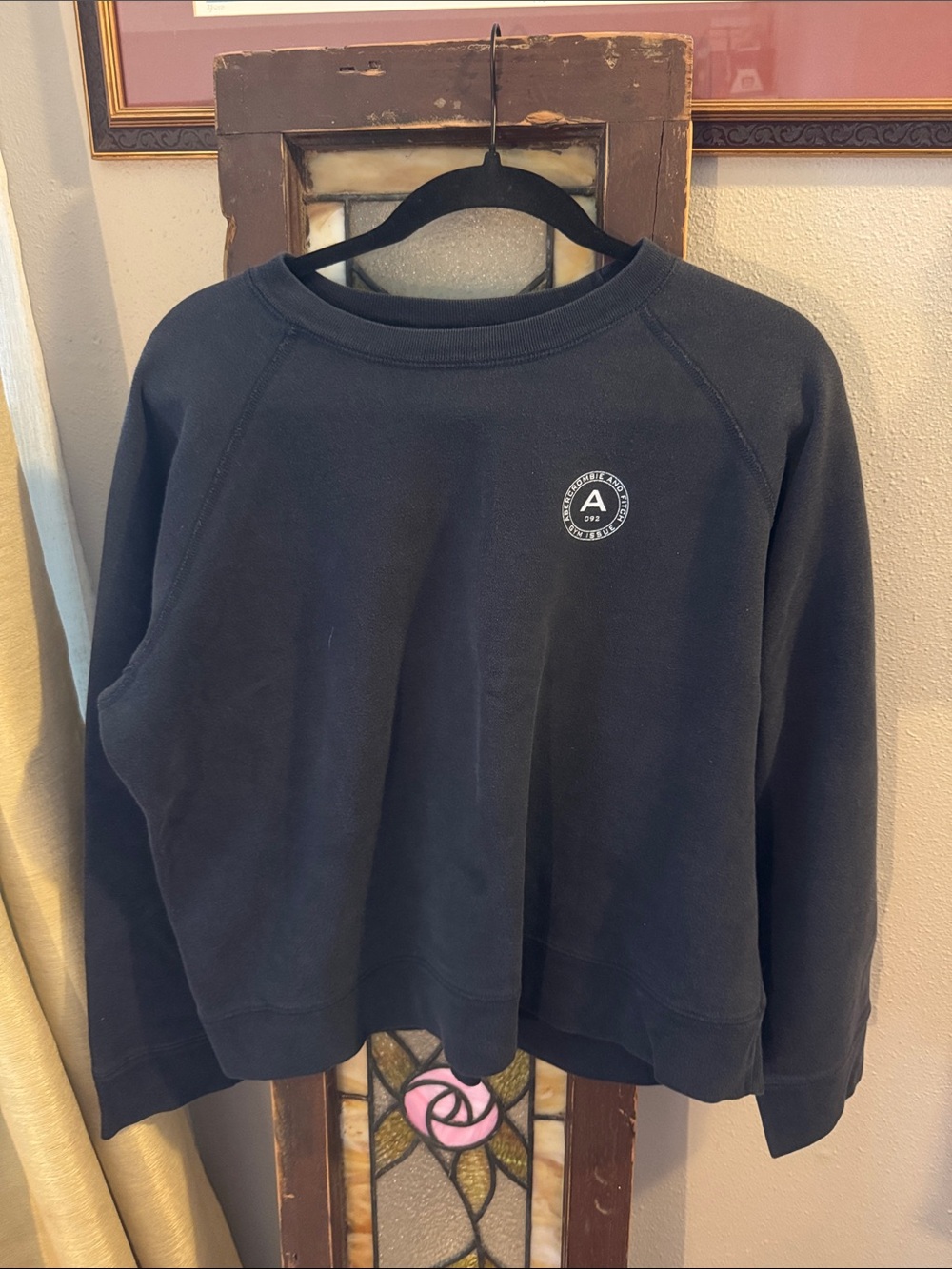 Vintage Abercrombie Gym Issue Cropped Sweatshirt
